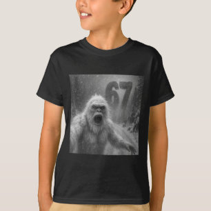 Camiseta Divertido Seis Sete 6 7 Meme Gen Z Gíria Alpha Yet