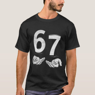 Camiseta Divertido Seis Sete 6 7 Meme Geração Alpha Gíria 6