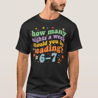 Camiseta Divertido Seis Sete 6 7 Meme Professor Design Leit