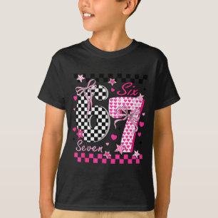 Camiseta Divertido Seis Sete Coquete 6 7 Meme Homens Mulher