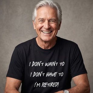 Camiseta Divertido Simples Aposentadoria Avô