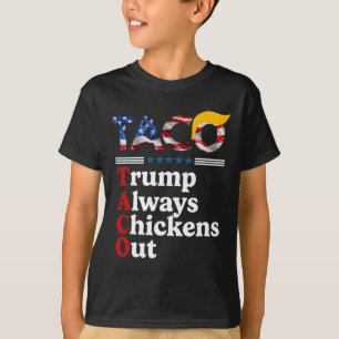 Camiseta Divertido Trump Taco Trump Sempre Desiste _1