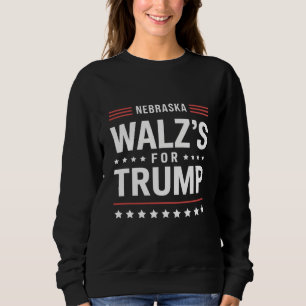 Camiseta Divertido Trump Vance Walz's Para Trump Nebraska