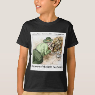 Camiseta Divertidos Pergaminhos do Mar das Dívidas