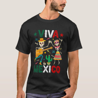Camiseta Divertidos Viva México Día de la Independencia Cal