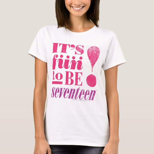 Camiseta Divertimento 2 B 17-Magenta (Frente)