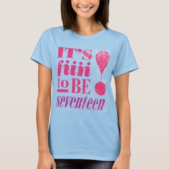Camiseta Divertimento 2 B 17-Magenta (Frente)