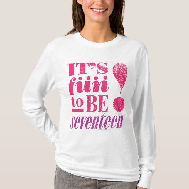 Camiseta Divertimento 2 B 17-Magenta (Frente)