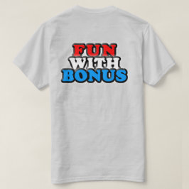 Camiseta Divertimento com bônus - logotipo - bolso