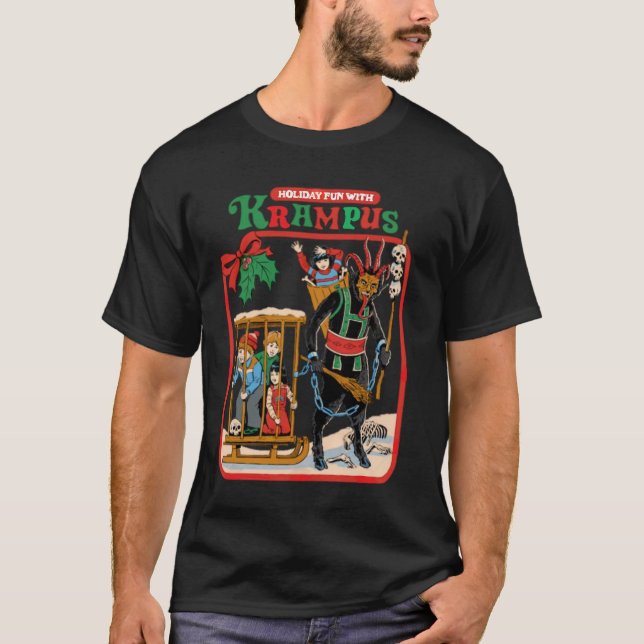 Camiseta Divertimento com Krampus (Frente)