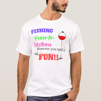 Camiseta Divertimento da pesca