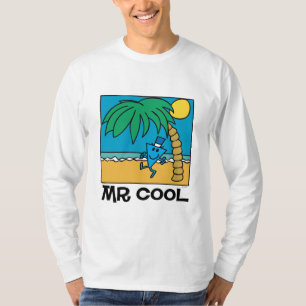 Camiseta Divertimento da praia com Sr. Refrigerar