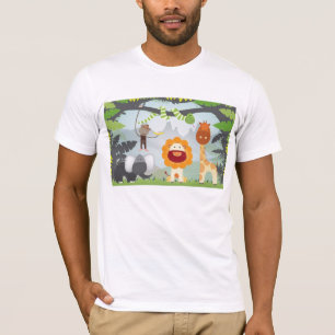 Camiseta Divertimento da selva