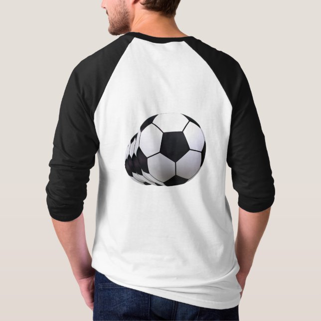 Camiseta Divertimento de futebol, jogo de vamos (Verso)