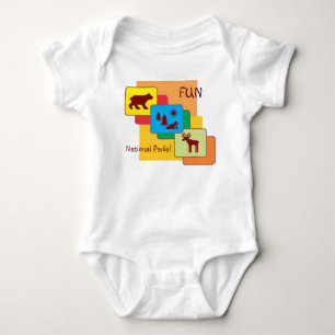 Camiseta Divertimento em parques nacionais!