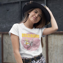 Camiseta Divertimento Negroni Sbagliato Girly Cocktail Part