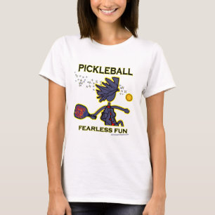 Camiseta Divertimento sem medo de Pickleball