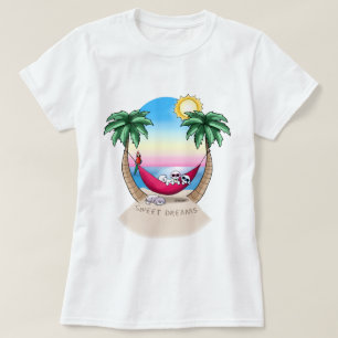 Camiseta Divertimento tropical de KiniArt Bichon Frise