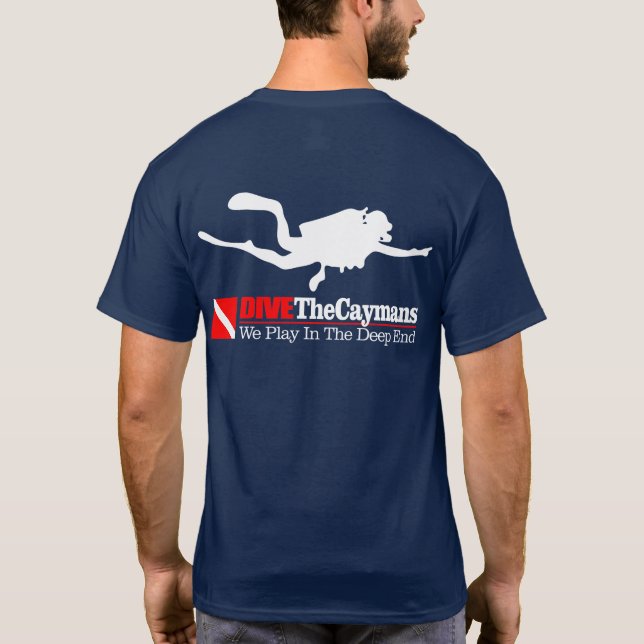 Camiseta DIVETheCaymans (Verso)