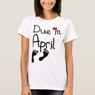 Camiseta Dívida em abril