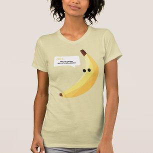 Camiseta Dívidas Favoritas de Banana Retro Engraçadas Puns