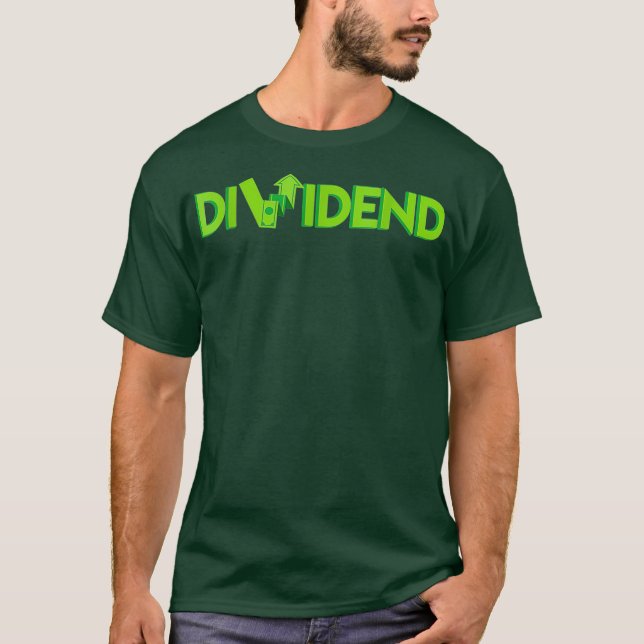 Camiseta Dividendo Comercialização Capitalismo Mercado de A (Frente)