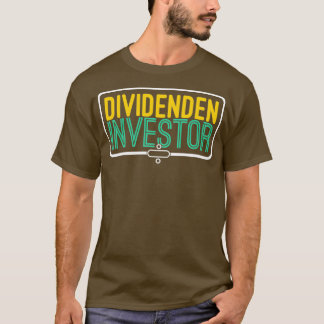 Camiseta Dividendos Ações Capitalistas de Investidores Cons