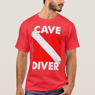 Camiseta Dividendos de instrutores de mergulhadores de cave
