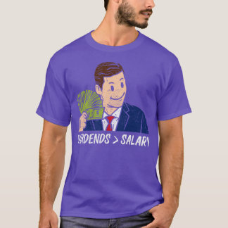Camiseta Dividendos Salário em Topo