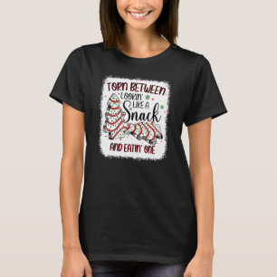 Camiseta Dividido Entre Parecido Com Um Invólucro Ou Comend
