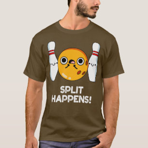 Camiseta Dividir Acontece Não Dobra Sua Boliche Mais Bonita