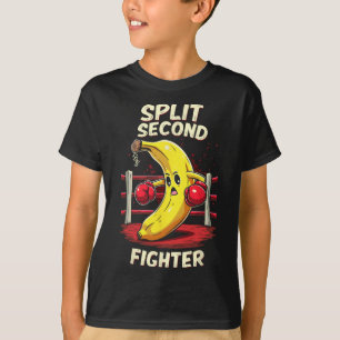 Camiseta Dividir Banana de Boxeira Tailandesa de Segunda Lu