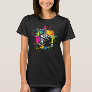 Camiseta Dividir Parkour Freerunning Freerunner Backflip
