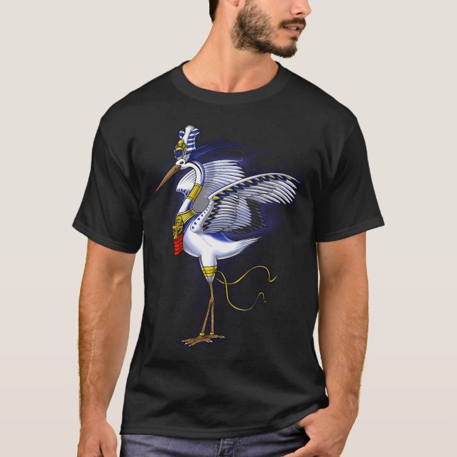 Camiseta Divindade Egípcia Antiga Bennu (Frente)