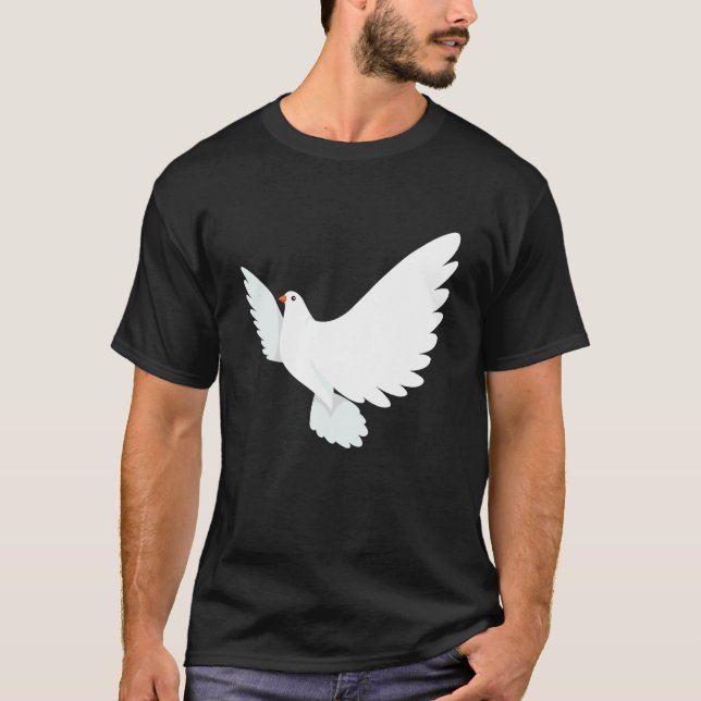 Camiseta Divine Female  Peace Dove (Frente)