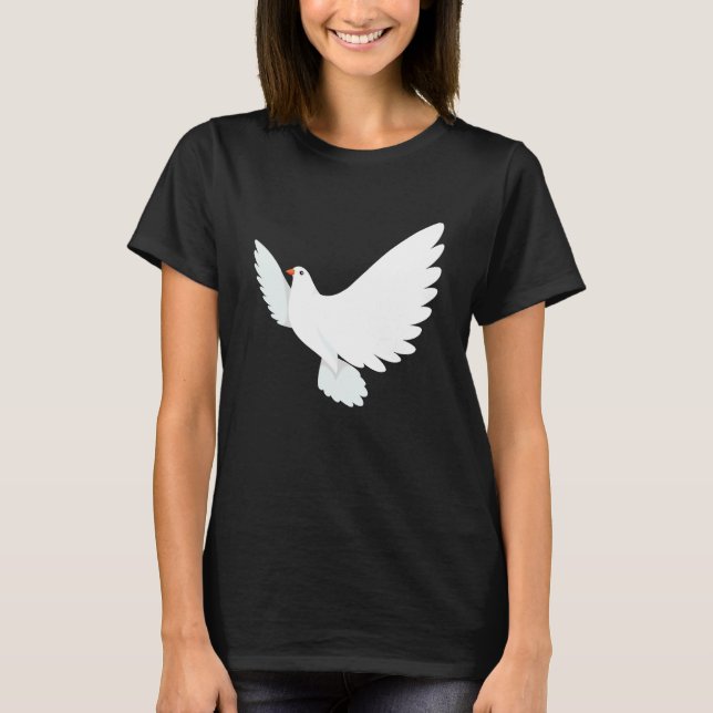 Camiseta Divine Female  Peace Dove (Frente)