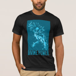 Camiseta Divine Power Design Anime Workout - Energy Fitness