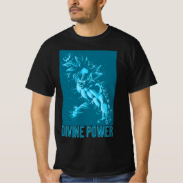Camiseta Divine Power Design Anime Workout - Energy Fitness