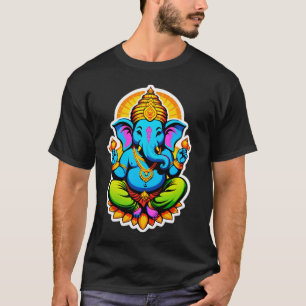 Camiseta Divine Vibrance - Lord Ganesha