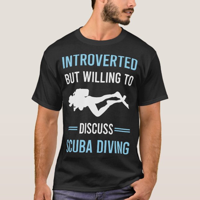 Camiseta Diving Diver Scuba Apresentado (Frente)