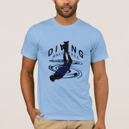 Camiseta Diving makes free - für alle Tauchfans