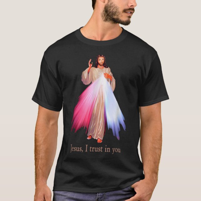 Camiseta Divino Compaixão Jesus, confio em você (Frente)