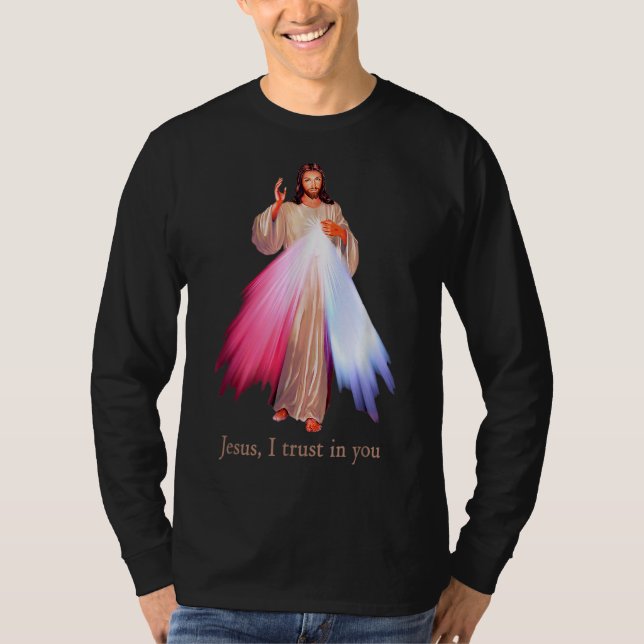 Camiseta Divino Compaixão Jesus, confio em você (Frente)