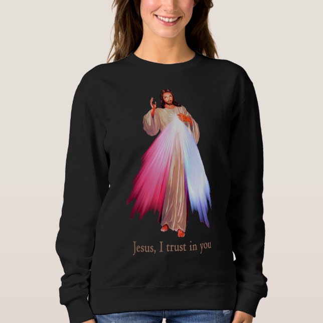 Camiseta Divino Compaixão Jesus Eu Confio Em Você (Frente)