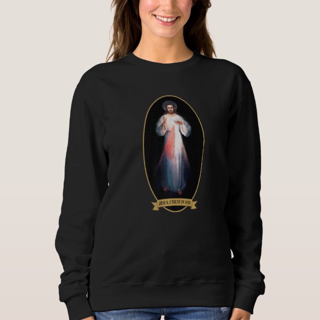 Camiseta Divino Compaixão Jesus Eu Confio Em Você (Frente)