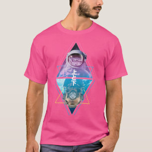 Camiseta Divino De Captura De Capacete Espacial Astronauta