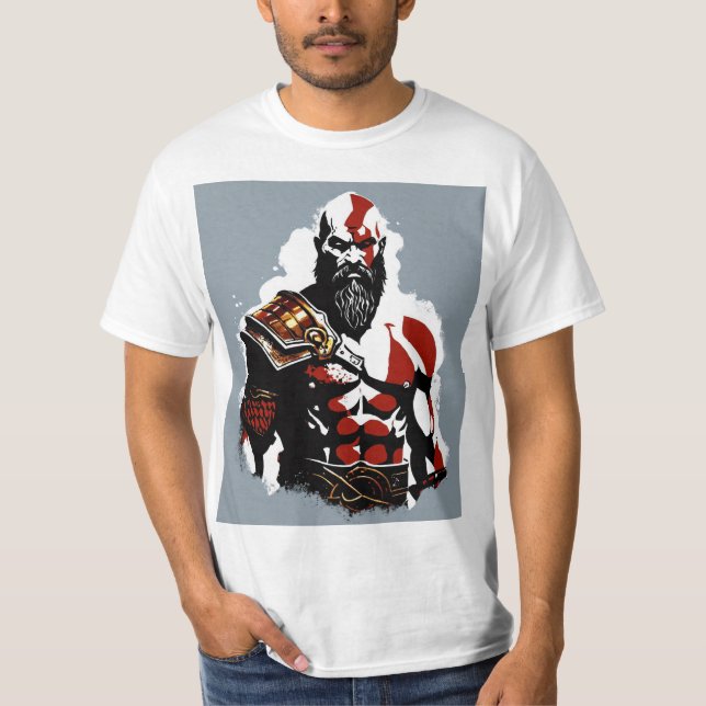 Camiseta "Divino Fury: Liberte o Deus da Guerra" (Frente)