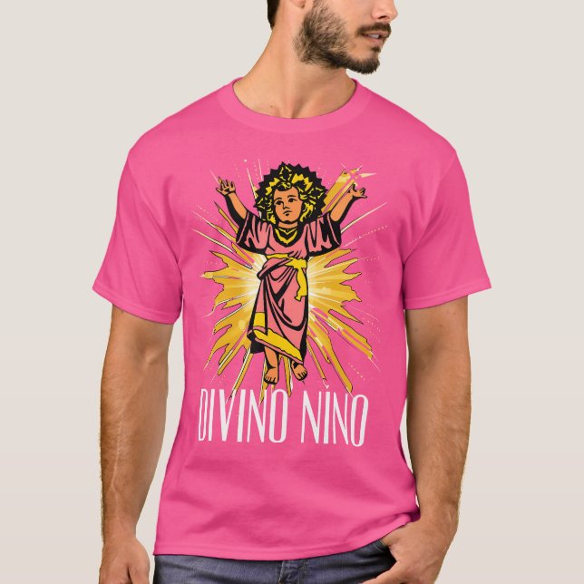 Camiseta Divino Nino Jesus católico (Frente)