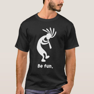 Camiseta Divirta-se dançando Kokopelli sudoeste nativo amer