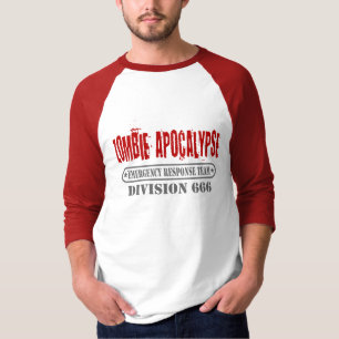 Camiseta Divisão 666 do apocalipse do zombi